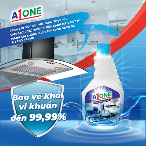 Siêu tẩy dầu mỡ A1ONE