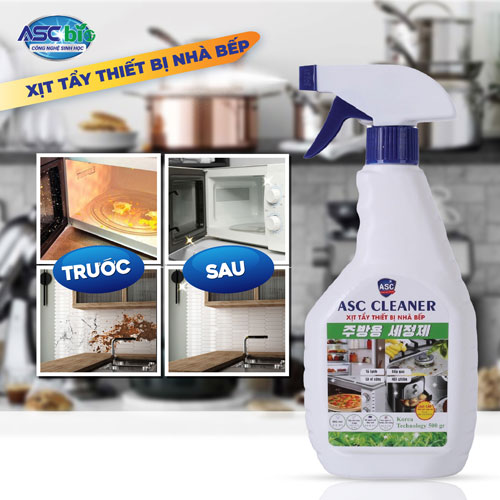 Nước xịt tẩy thiết bị nhà bếp ASC Cleaner